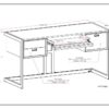 Hampden - Desk - Weathered Gray - Image 9