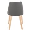 Marche - Contemporary / Dining Chair (Set of 2) - Natural / Gray - Image 5