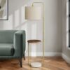 Floor Lamp USB Port Included Lighting - Gold - Image 4