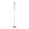 Rhonda - Contemporary / Glam Floor Lamp - Nickel / White - Image 3