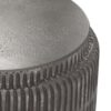 Juno - Cast Aluminum Side Table - Black - Image 7