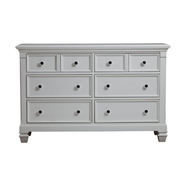 Glendale - 6 Drawer Dresser - Pure White