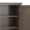 Ela - Sideboard With Wine Storage - Smoky Brown - Image 7