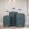 New Hardshell Suitcase Double Spinner Wheels Pp Luggage Sets Lightweight Durable Suitcase With Tsa Lock, 3 Piece Set (20/24/28) - Green - Image 2