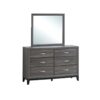Glasgow - Dresser With 6 Drawers - Gray - Image 4