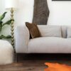 Laley - Right Facing L Shaped Linen Sectional - Beige - Image 13