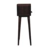 Mini Curved Console Table - Walnut - Image 6