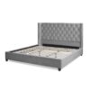 Manhattan - Shelter King Platform Bed Frame - Opal Gray - Image 12