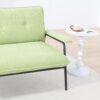 Sofa With Metal Frame And Blend For Small Spaces - Green - Image 5