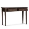 Carlton - Console Sofa Table - Dark Tobacco Brown - Image 4