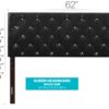 Super Nova - Queen Bed Headboard - Black - Image 9