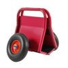 Heavy Duty Panel Dolly With 2 Handles, 10" Solid Rubber Tires, Supports 1000 Lbs, All Terrain For Drywall & Doors - Red - Image 12