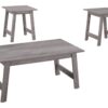 Table Set, Coffee, End, Side, Accent, Living Room, Transitional (Set of 3) - Gray - Image 5