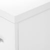 Office, File Cabinet, Printer Cart, Rolling File Cabinet, Mobile, Storage, Contemporary & Modern - White - Image 6