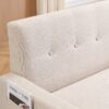 Multi-Functional Storage Comfortable Double Sofa, Suitable For Living Room, Apartment, Home Office - Beige - Image 7