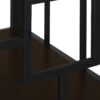 Bookshelf, Bookcase, Etagere, 4 Tier, For Office, Contemporary & Modern - Espresso - Image 5