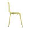 4 Piece Set Of Modern Striped Color Blocking Single Chairs Waterproof And Fade Resistant - Grain Yellow / Haze Green / Tropical Orange - Image 7
