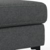 Ava - Mid Century Sofa With Ottoman Set - Dark Gray - Image 11