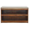 Pull Out Shoe Bench - Chestnut / Mud Linen - Image 12