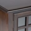 Connaught - Tall Storage Cabinet - Dark Chestnut Brown - Image 5