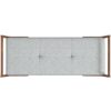 Cora - Mid-Century Modern Gray Bench - Gray - Image 8