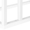 Accent Table, C - Shaped Contemporary - White - Image 7