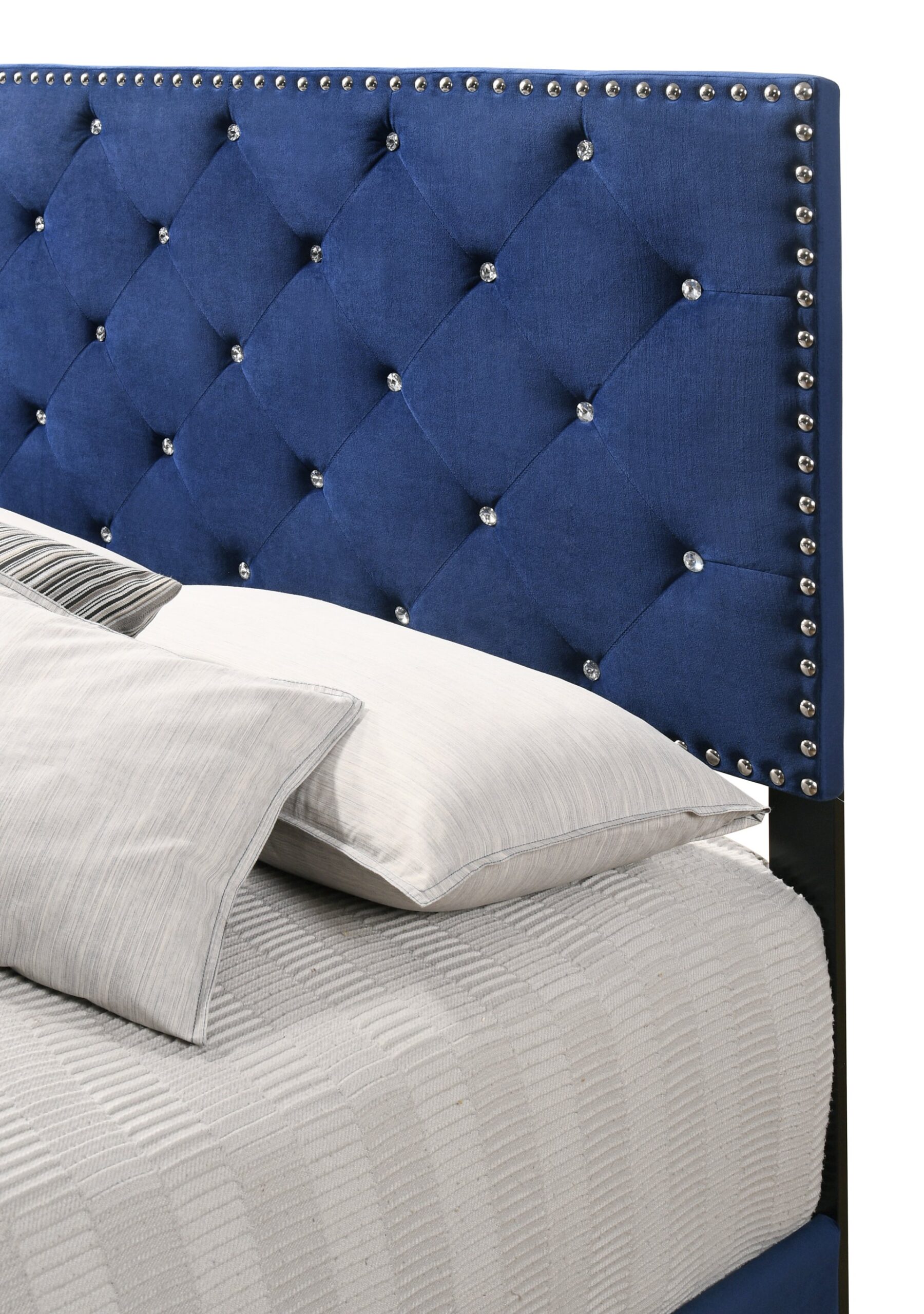 Suffolk - Full Bed - Navy Blue - Image 4