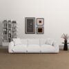 Kely - Upholstered Sofa - Cream / White - Image 7