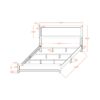 Soluto - King Bedroom Set Dark - Black / Gray - Image 11