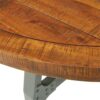 Lancaster - Round Dining / Gathering Table With Adjustable Height - Walnut - Image 4