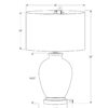 Transitional Lighting, Table Lamp - Cream - Image 7