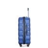 3 Piece Luggage Sets Pc Lightweight & Durable Expandable Suitcase With Two Hooks, Spinner Wheels, Tsa Lock, (21/25/29) - Dark Blue - Image 14