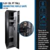 5.51 Cubic Ft Tall Biometric Rifle Safe - Black - Image 10