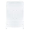 Entryway Bench With Coat Rack, 3 In 1 Design And Adjustable Shelves, Hall Tree With 7 Hooks For Entrance, Living Room - White - Image 19