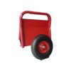 Heavy Duty Panel Dolly With 2 Handles, 10" Solid Rubber Tires, Supports 1000 Lbs, All Terrain For Drywall & Doors - Red - Image 8