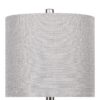 Gemma - Contemporary Table Lamp (Set of 2) - Brushed Nickel / Light Gray - Image 4