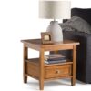 Warm Shaker - End Table - Light Golden Brown - Image 7