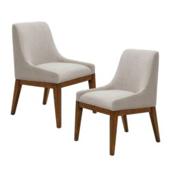 Upholstered Dining Chair (Set of 2) - Gray