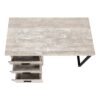 Computer Desk For Home Office, Laptop, Left, Right Set - Up, Storage Drawers - Taupe - Image 3
