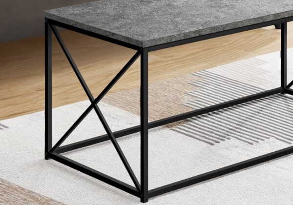 Table Rectangular, Contemporary And Modern - Gray
