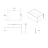 Adelaide - Nightstand - Gray / Black - Image 3