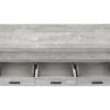 TV Stand, Console, Media Entertainment Center, Storage Drawers, Contemporary & Modern - Gray - Image 5