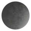 Hughes - Cast Aluminum Side Table - Black - Image 4