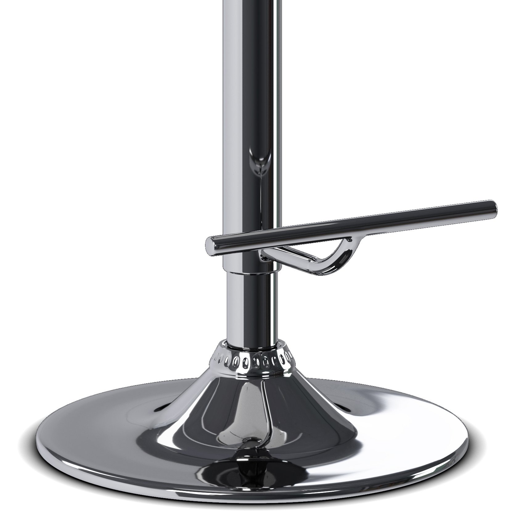 Marana - Bentwood Adjustable Swivel Bar Stool - Stone Gray / Light Brown - Image 2