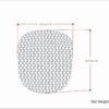Wynne - Round Knitted Outdoor / Indoor Pouf - Orange - Image 6