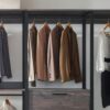 Monica - Wood Walk In Closet System With Modular Design Melamine - Rustic - Image 5