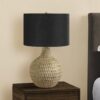 Lighting, Table Lamp, Resin, Contemporary - Brown - Image 3
