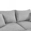 Single Sofa With Storage, Movable Ottoman, USB Ports, Cup Holders, Phone Holder - Gray - Image 18