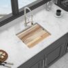 Workstation Undermount Kitchen Sink - White - Image 4