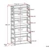 Acadian - Ladder Shelf Bookcase - Black - Image 8